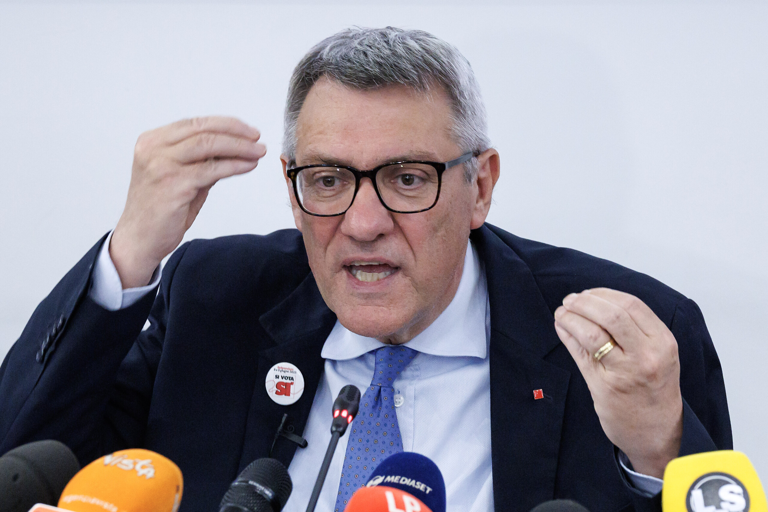 Landini: ‘They want to prosecute those who work and demonstrate peacefully’