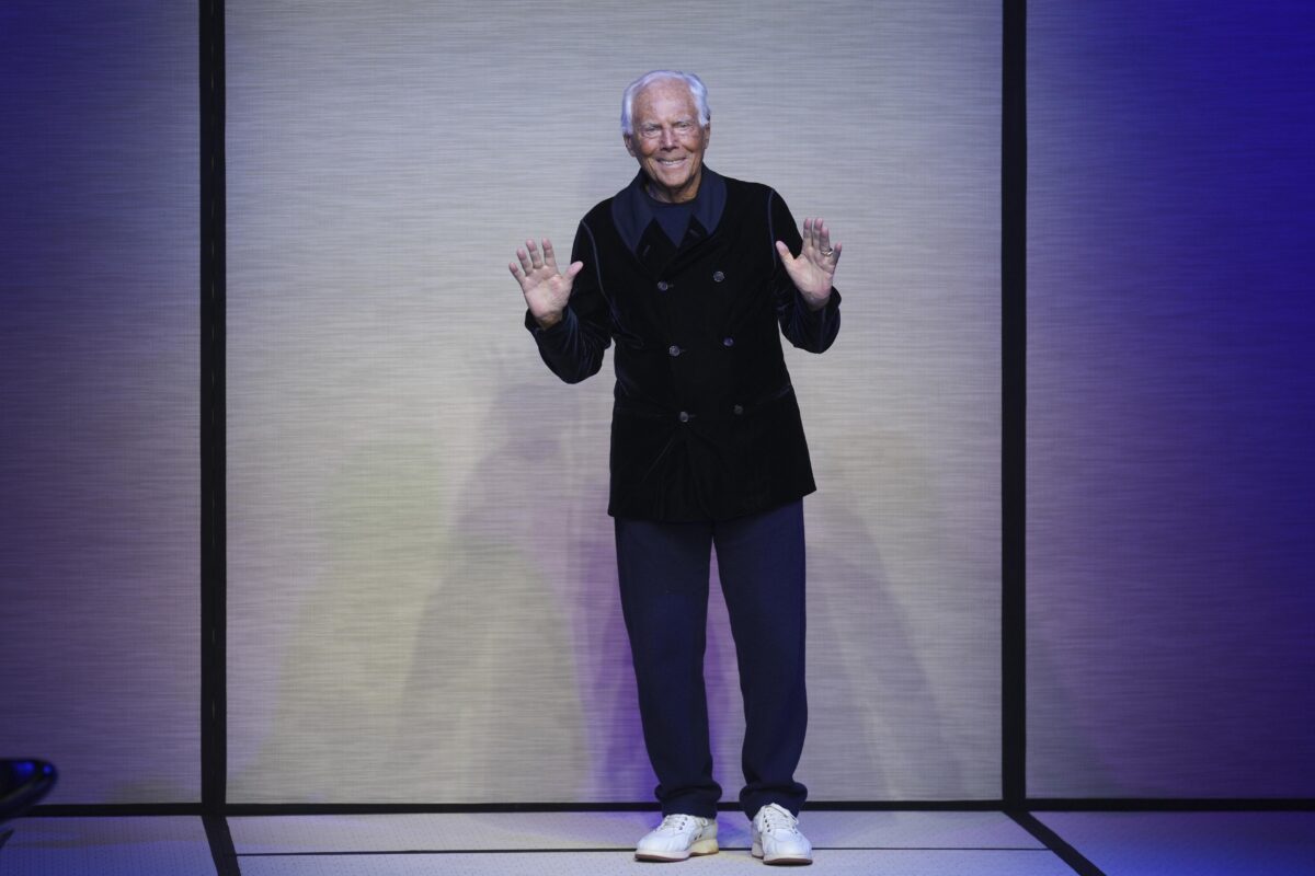 Fashion: Giorgio Armani has died
