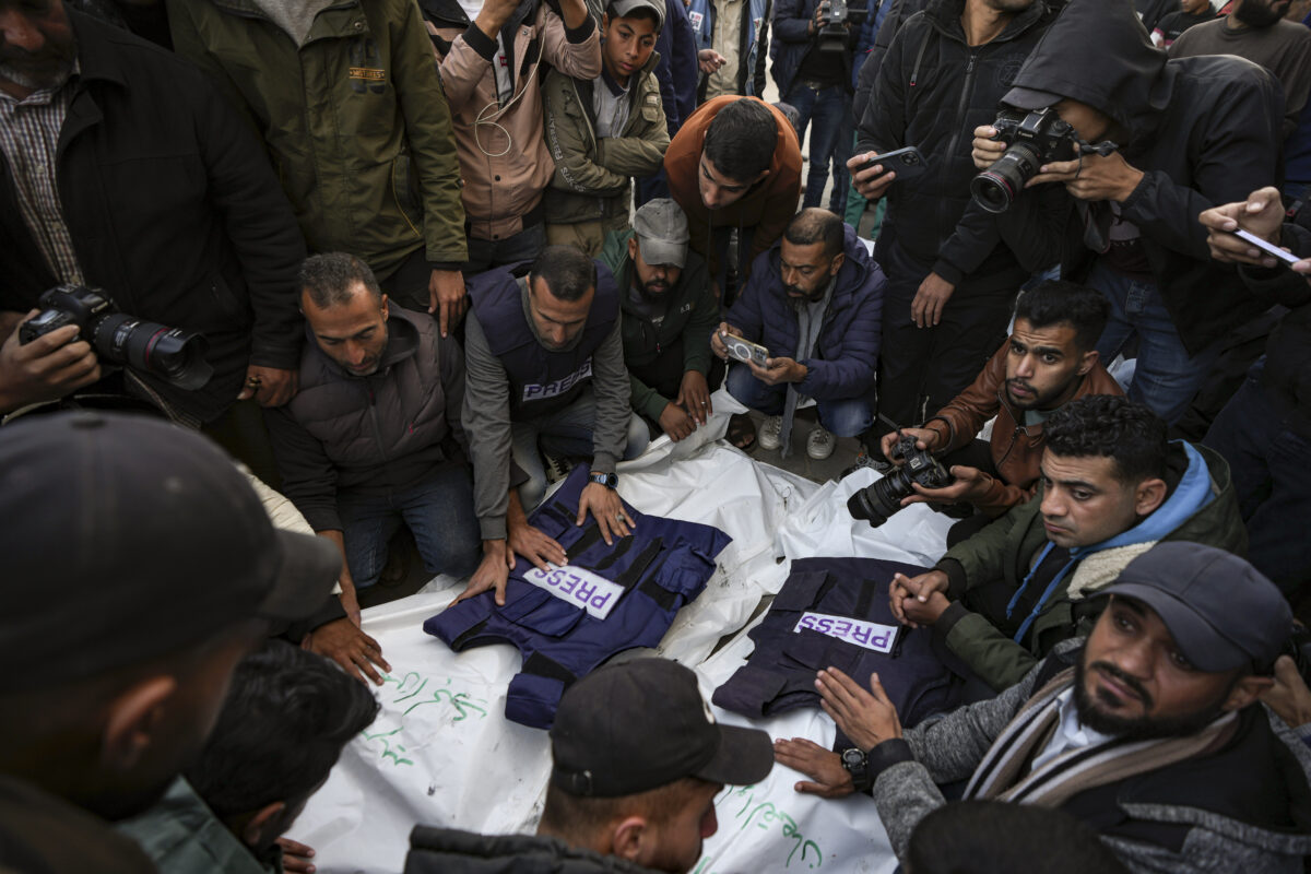 Middle East, Usigrai: ‘Journalists systematically killed in Gaza’
