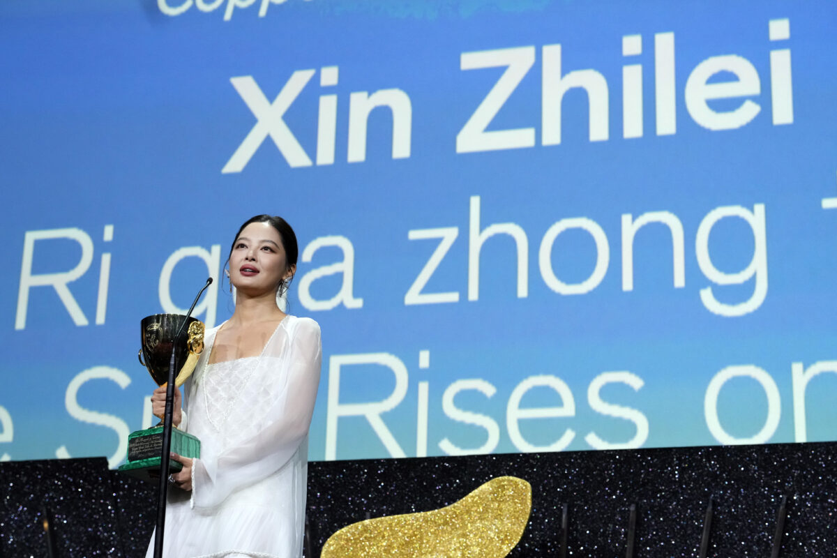 Venice 82: Chinese actress Xin Zhilei wins the Coppa Volpi for Best Actress