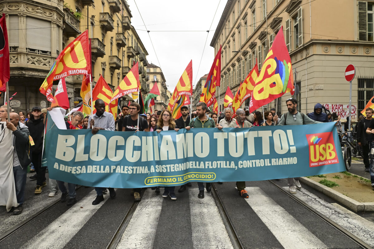 Gaza: USB calls for general strike on 28 November