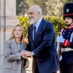 Italy-Albania, Meloni welcomes Rama to Villa Pamphilj: first intergovernmental summit