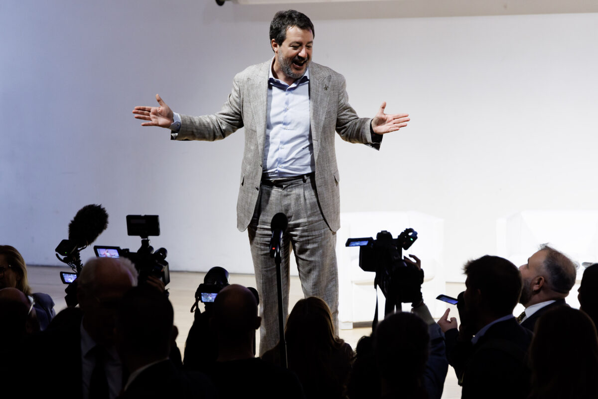 Manoeuvre, Salvini: ‘Landini is a professional striker, CGIL is holding millions of Italians hostage’