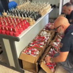 Catania, 1,500 explosive devices sent by courier seized