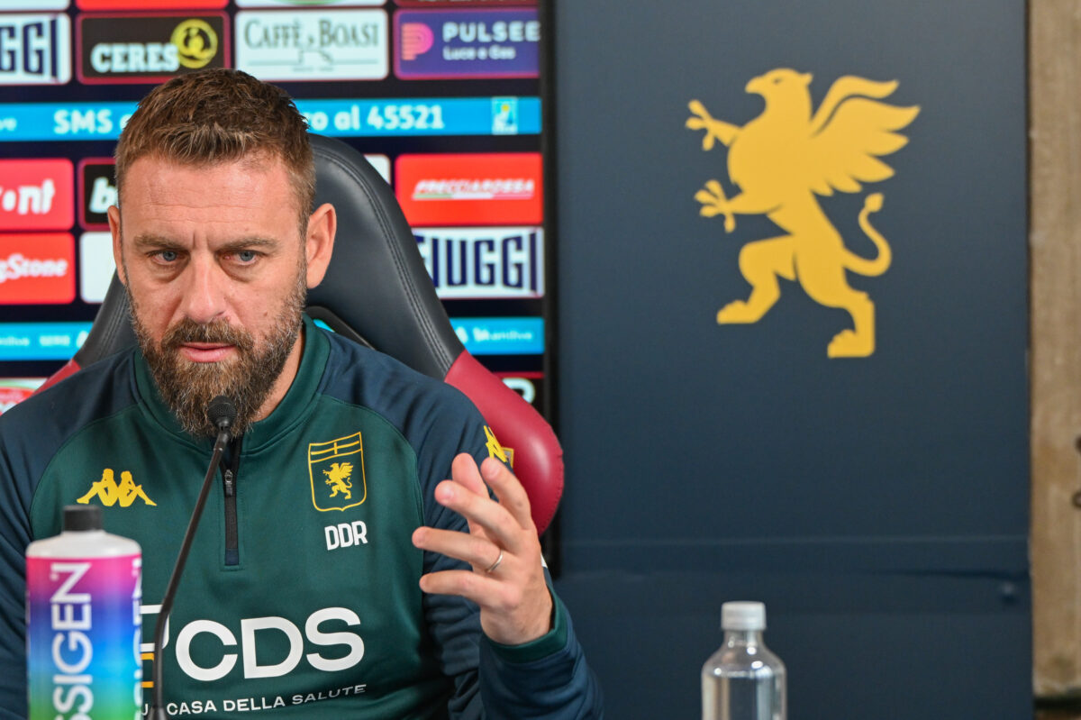 De Rossi: ‘Genoa against Cagliari with aggression and intensity’