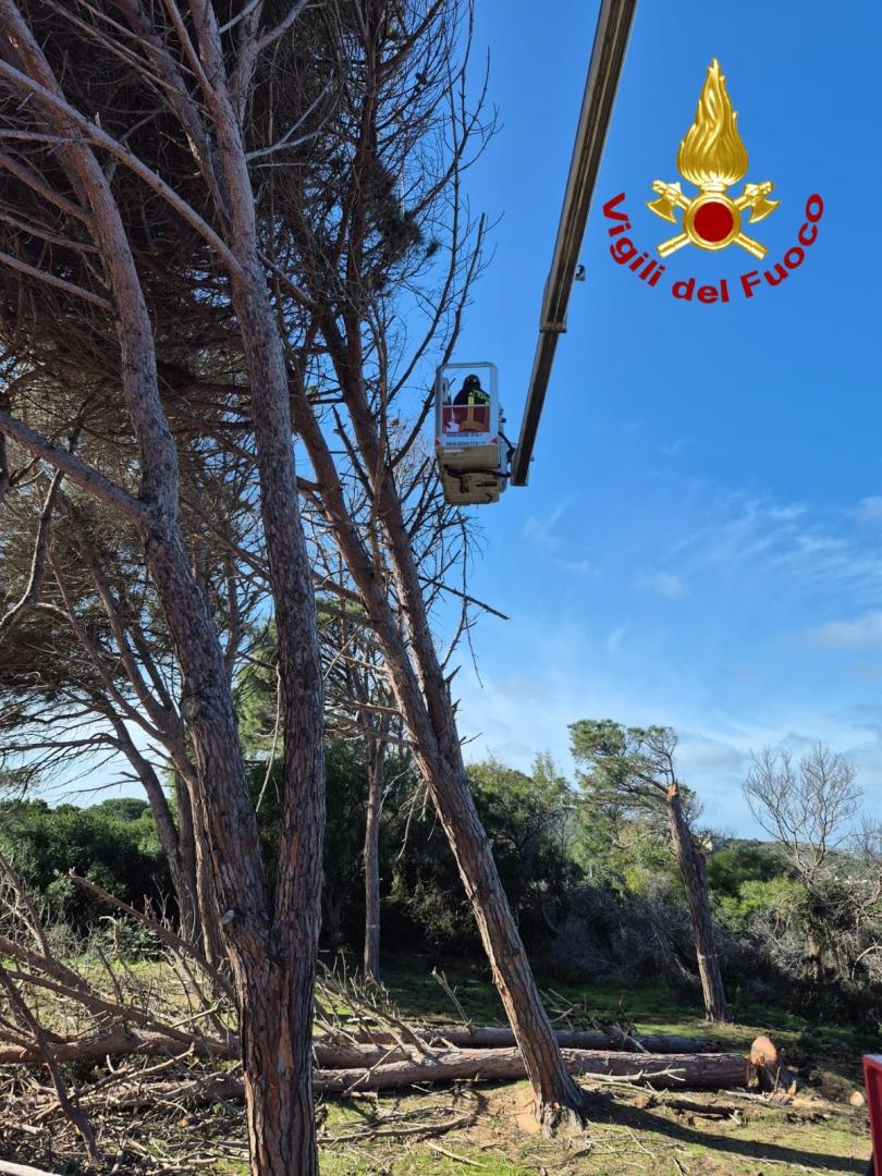 Bad weather, wind and rain: over a thousand interventions in Sardinia