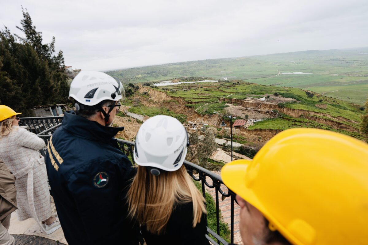 Bad weather, Musumeci: ‘Over 1 billion from the Council of Ministers for the cyclone and landslide in Niscemi’