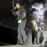 Reggio Emilia, Travis Scott at the Hellwatt festival on 17 July