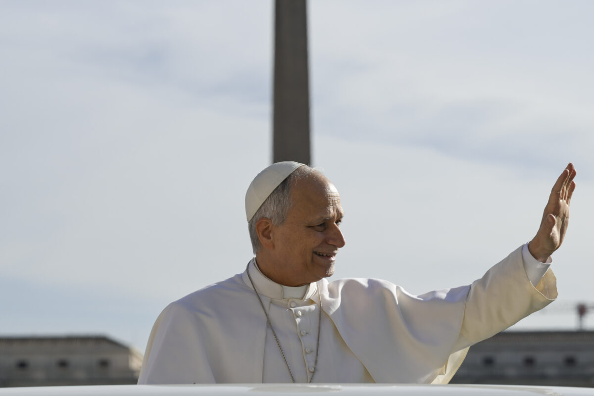 Pope Leo XIV on July 4 Leo XIV visits Lampedusa Pope Leo XIV on July 4 Leo XIV visits Lampedusa