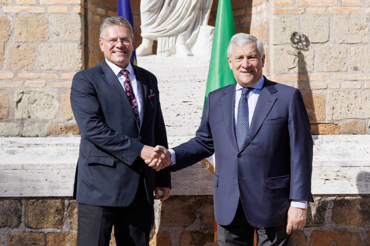 Tariffs, Tajani: “Long discussion with Sefcovic to agree on common action” Tariffs, Tajani: “Long discussion with Sefcovic to agree on common action”