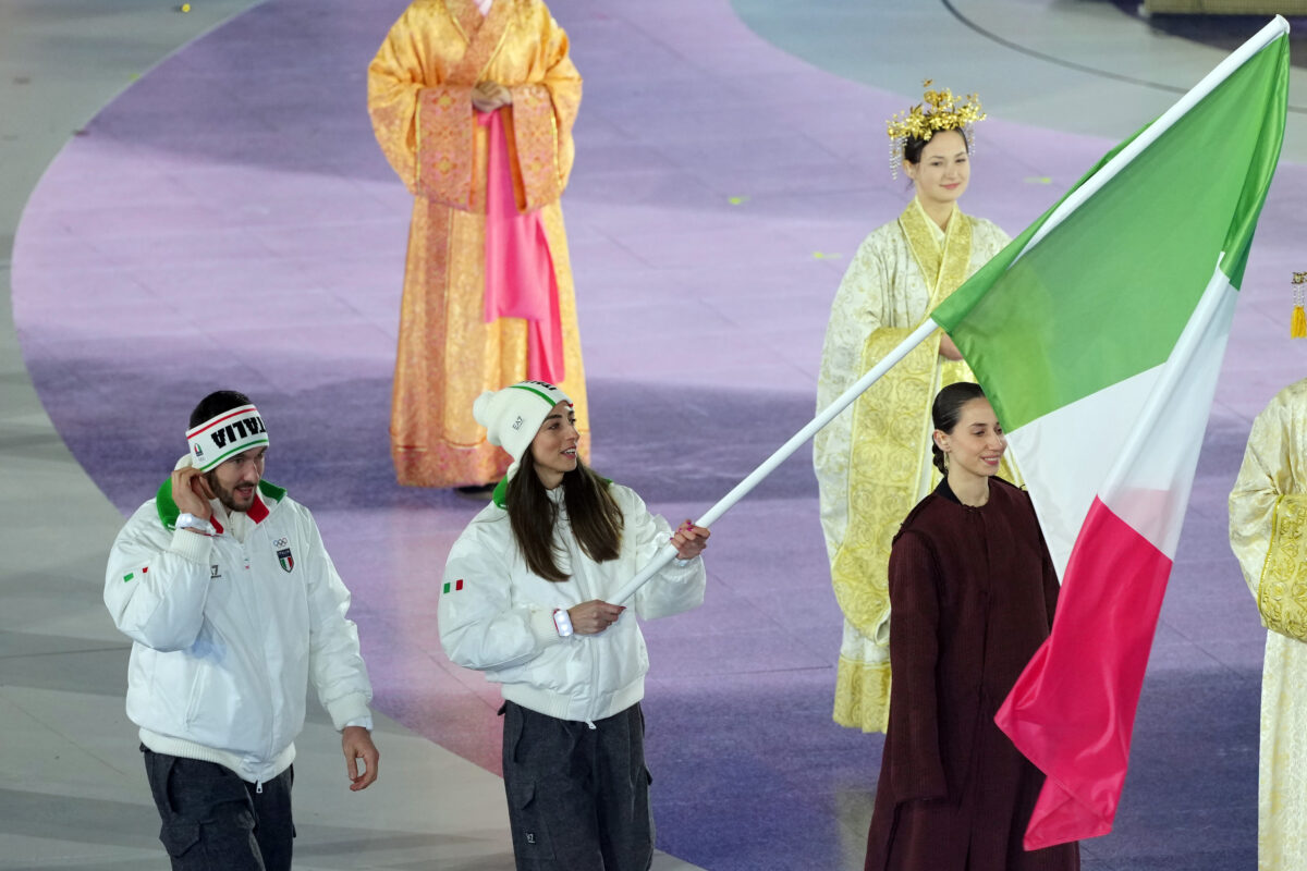 Milano Cortina, closing ceremony: Italian team led by Vittozzi and Ghiotto