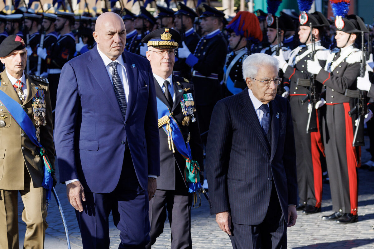 Iran: Mattarella-Crosetto meeting at the Quirinale