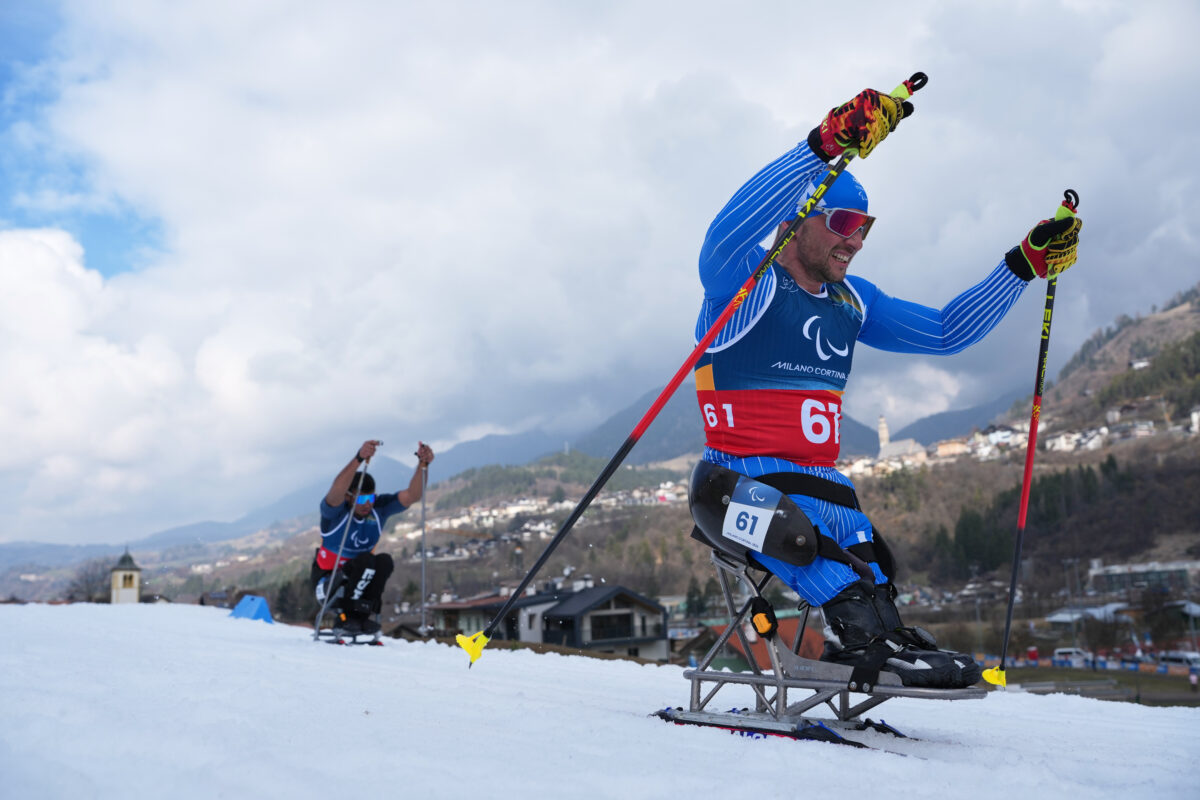 Milan-Cortina, Paralympics: Romele bronze in the 20 km cross-country skiing