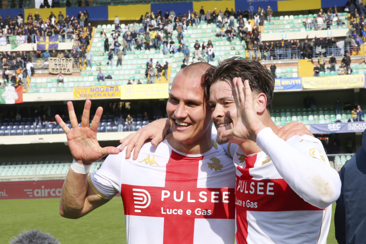 Serie A: Verona 0–2 Genoa, with goals from Vitinha and Ostigard