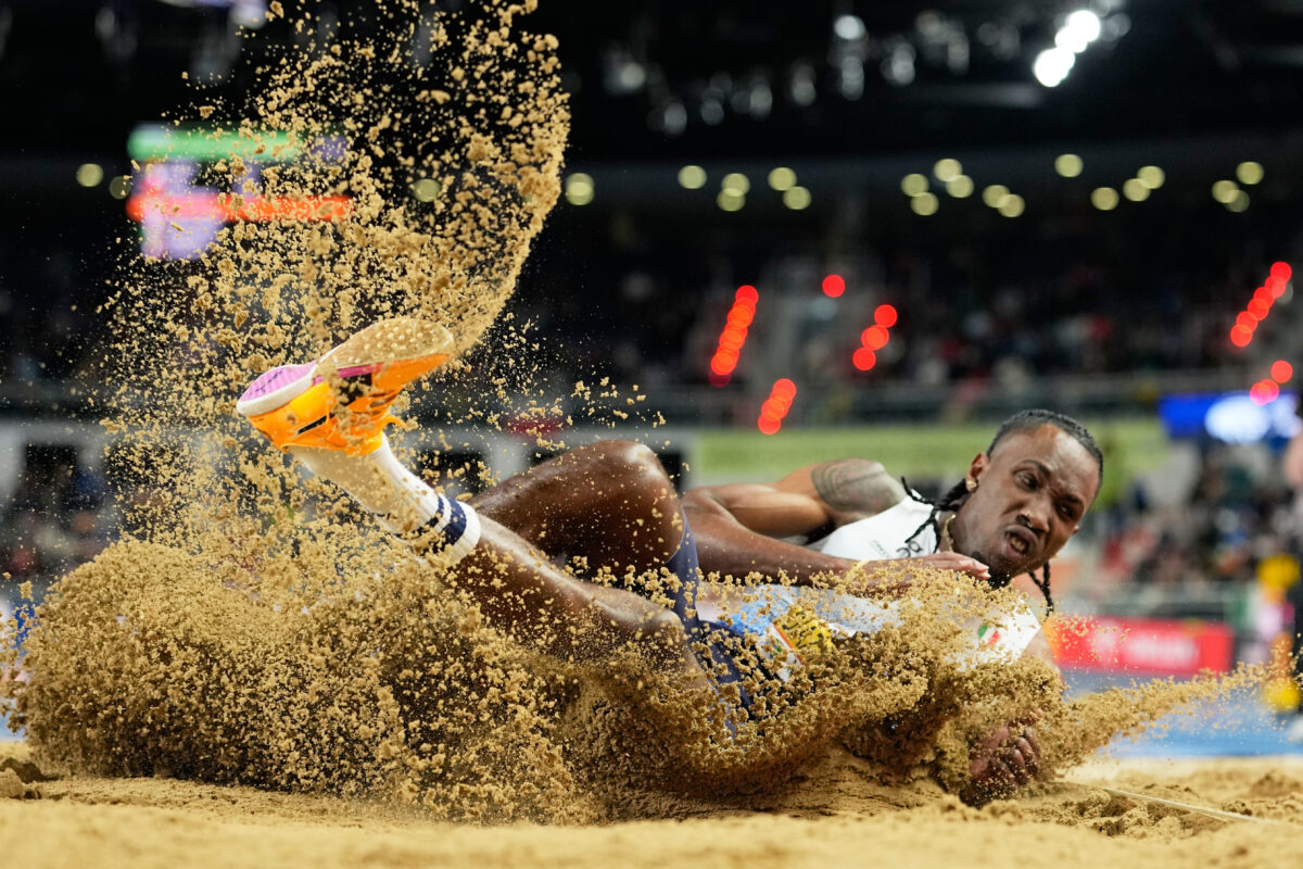 Athletics: World Indoor Championships, Andy Diaz wins gold in the triple jump