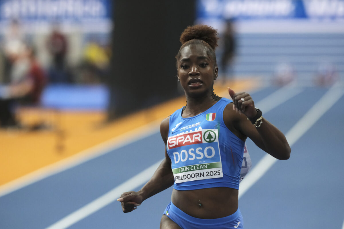 Athletics, World Indoor Championships: Zaynab Dosso wins gold in the 60 metres