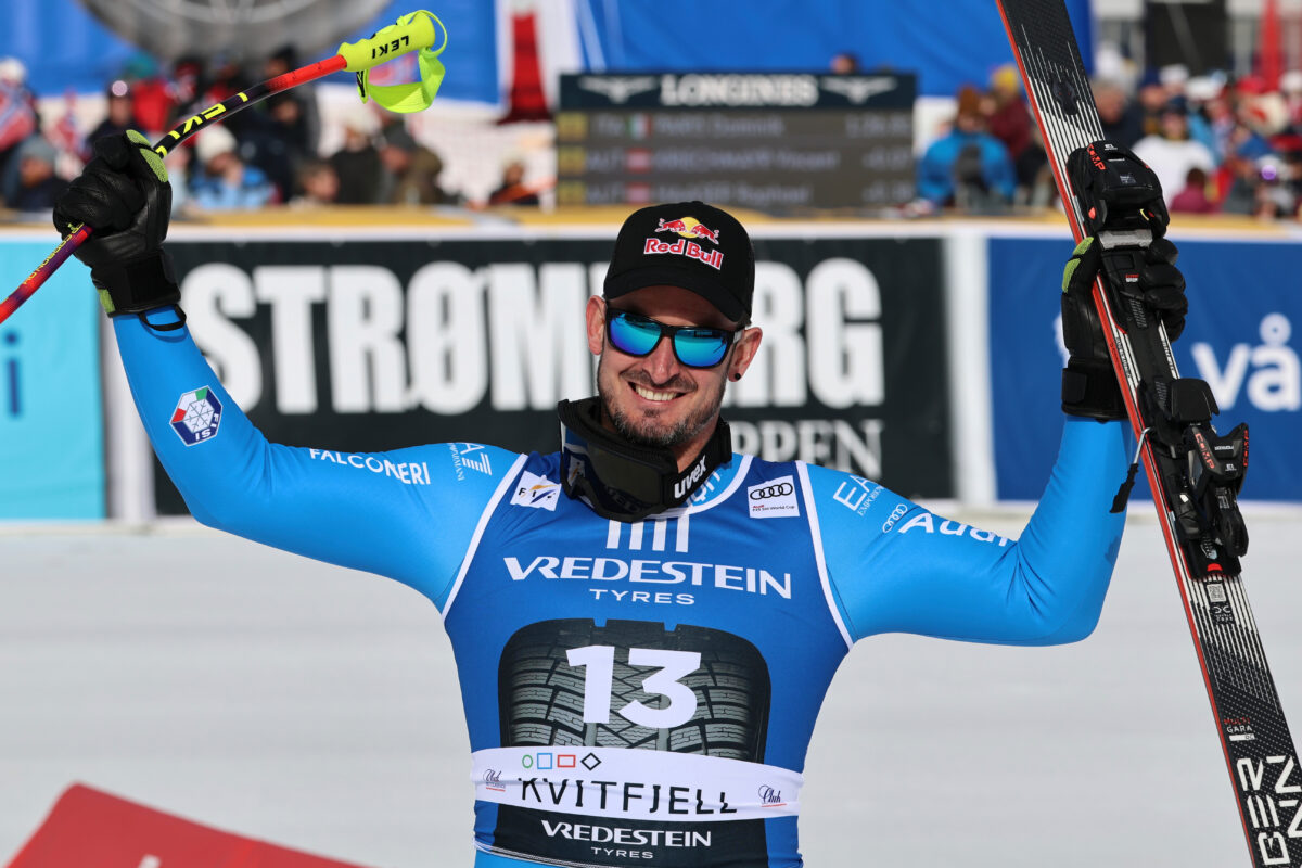 Skiing: Dominik Paris wins the Super-G too