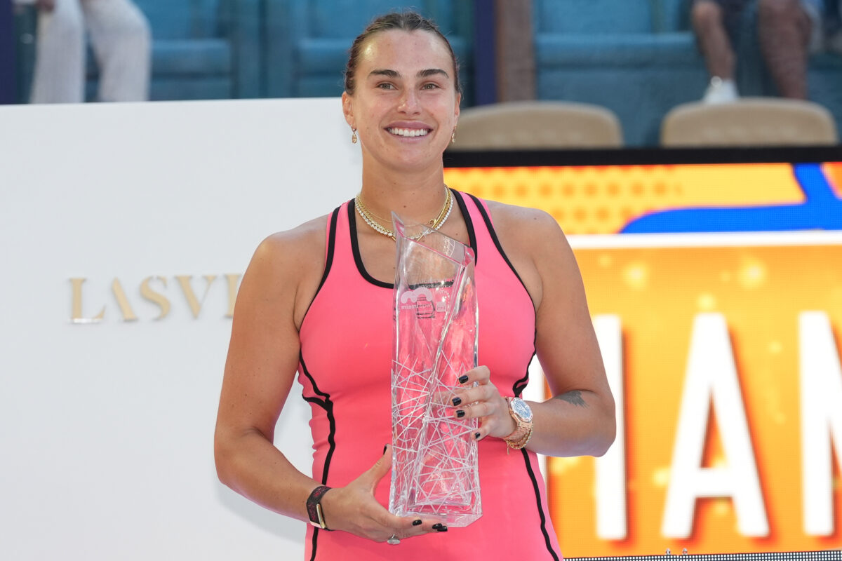 Tennis, WTA Miami: Sabalenka triumphs, Gauff beaten in the final in three sets