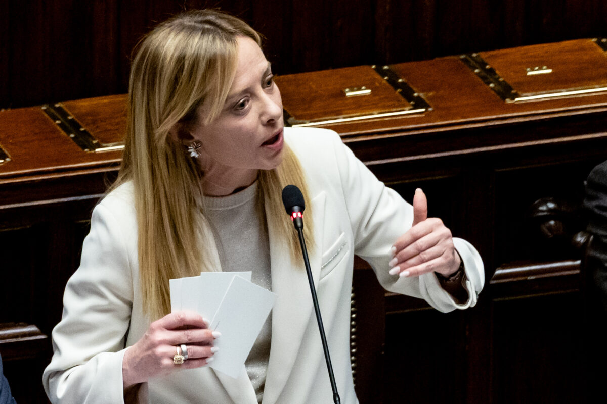 Government, Meloni briefing in the Chamber on 10 April at 9am