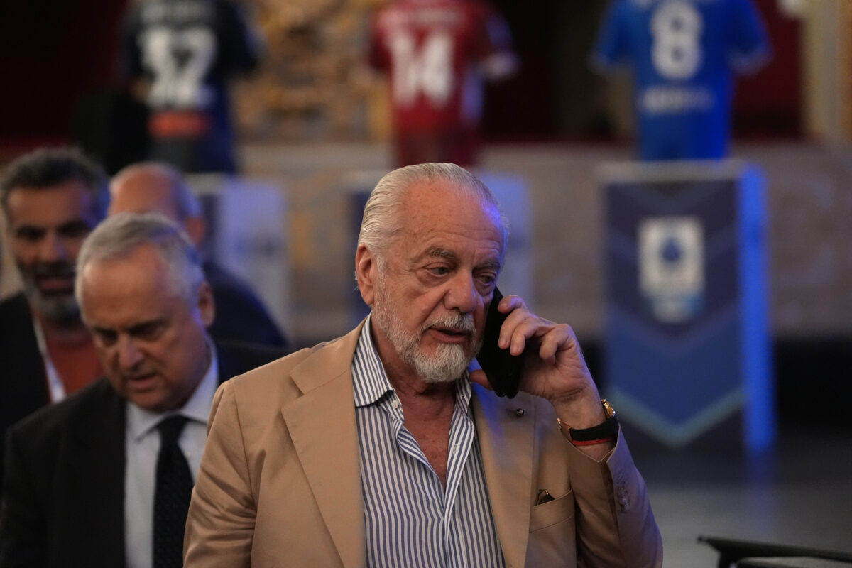 Football, De Laurentiis: ‘We need to start afresh; Malagò is the right man to lead the way back up’ Football, De Laurentiis: ‘We need to start afresh; Malagò is the right man to lead the way back up’