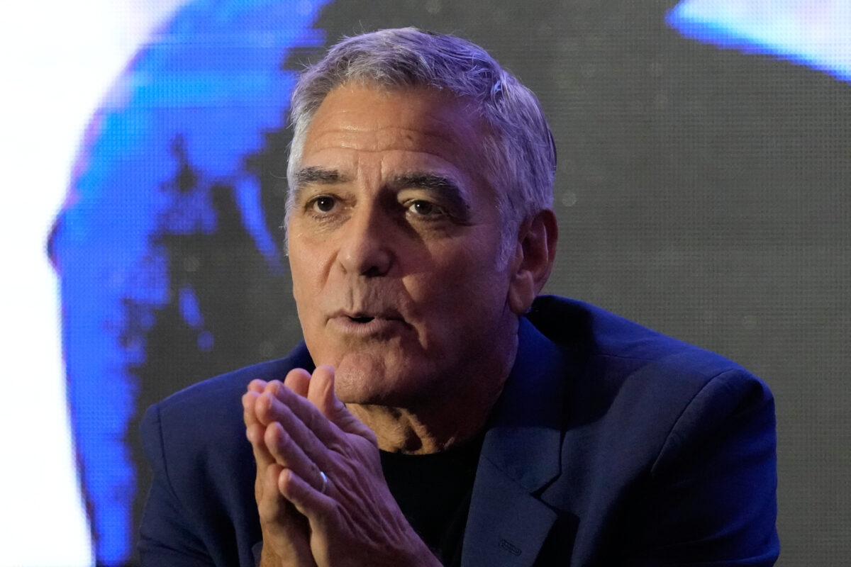 Clooney: ‘Threatening to bring an end to civilisation is a war crime’