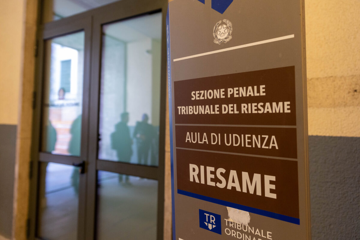 Rogoredo: Cinturrino arrives at court in Milan