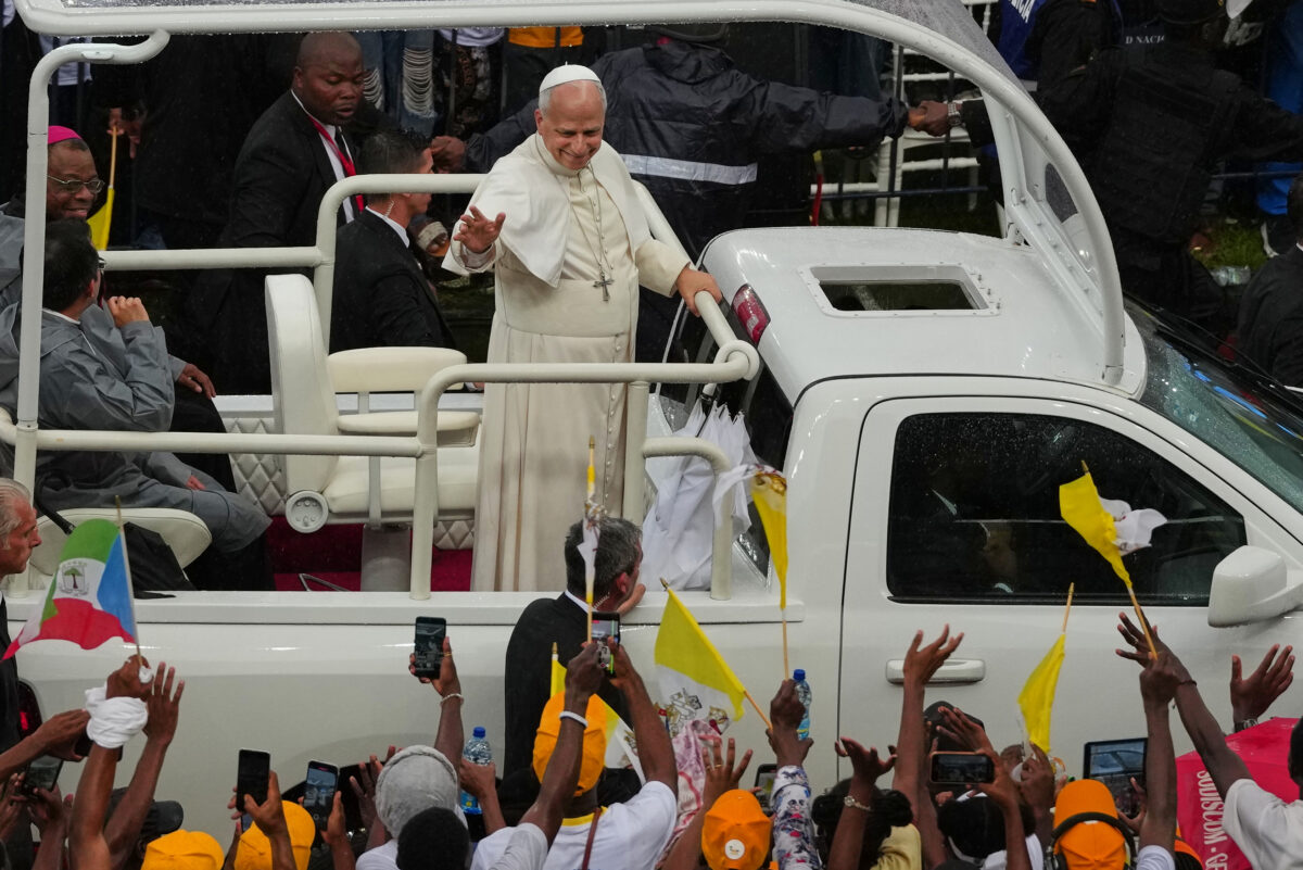 Pope: final day of Leo XIV’s trip to Africa