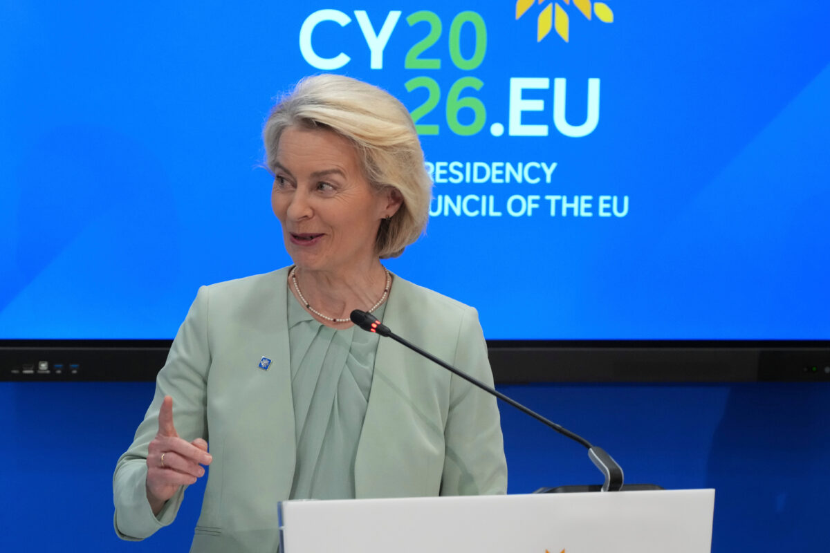 EU, von der Leyen: ‘Use the €95 billion available for the energy transition’