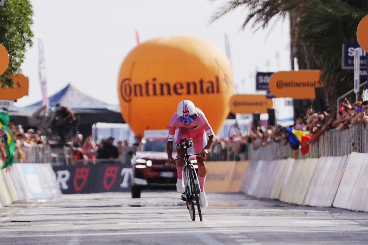 Giro d’Italia: Ganna wins Massa time trial; Eulalio retains the pink jersey Giro d’Italia: Ganna wins Massa time trial; Eulalio retains the pink jersey