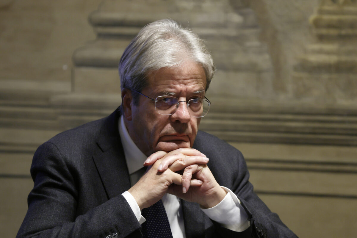 AI, Gentiloni: ‘US and Chinese dominance puts EU sovereignty at risk’