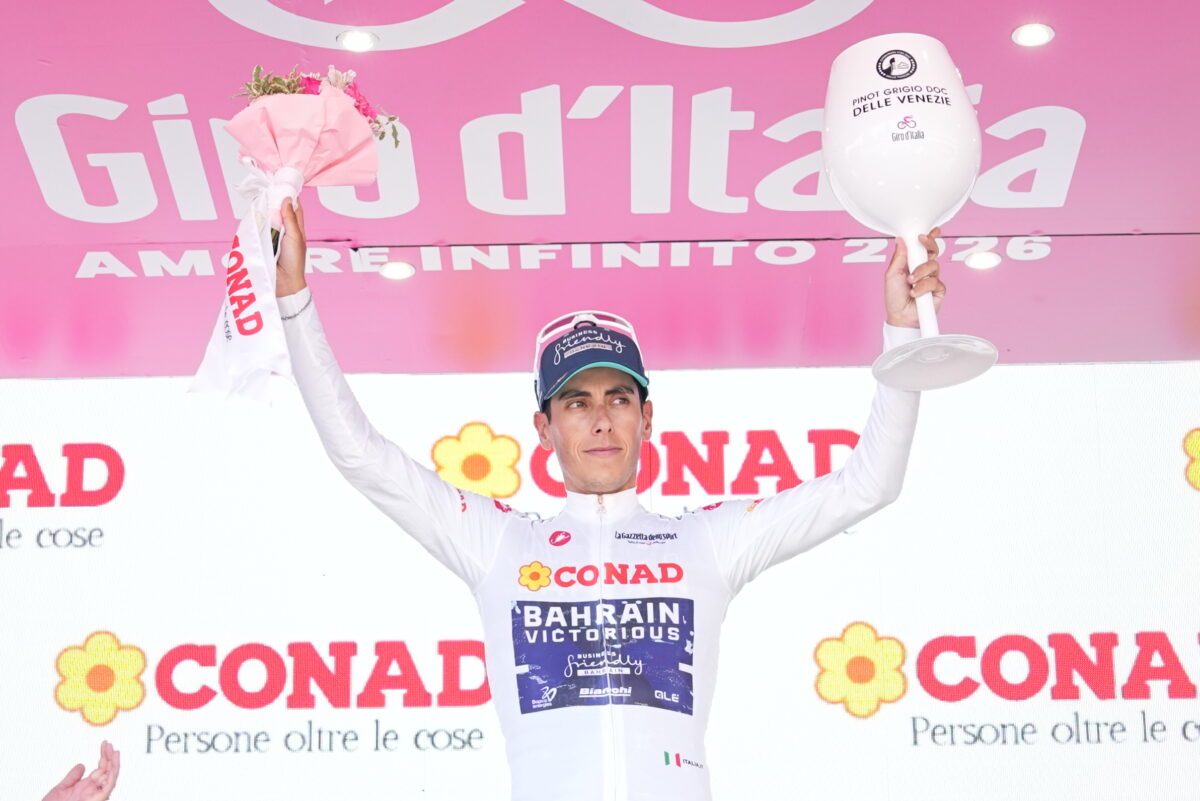 Giro d’Italia: Eulàlio retains the Conad white jersey Giro d’Italia: Eulàlio retains the Conad white jersey