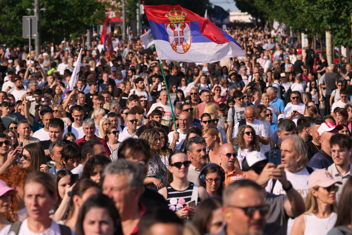 Serbia: Thousands demonstrate in Belgrade against President Vucic Serbia: Thousands demonstrate in Belgrade against President Vucic