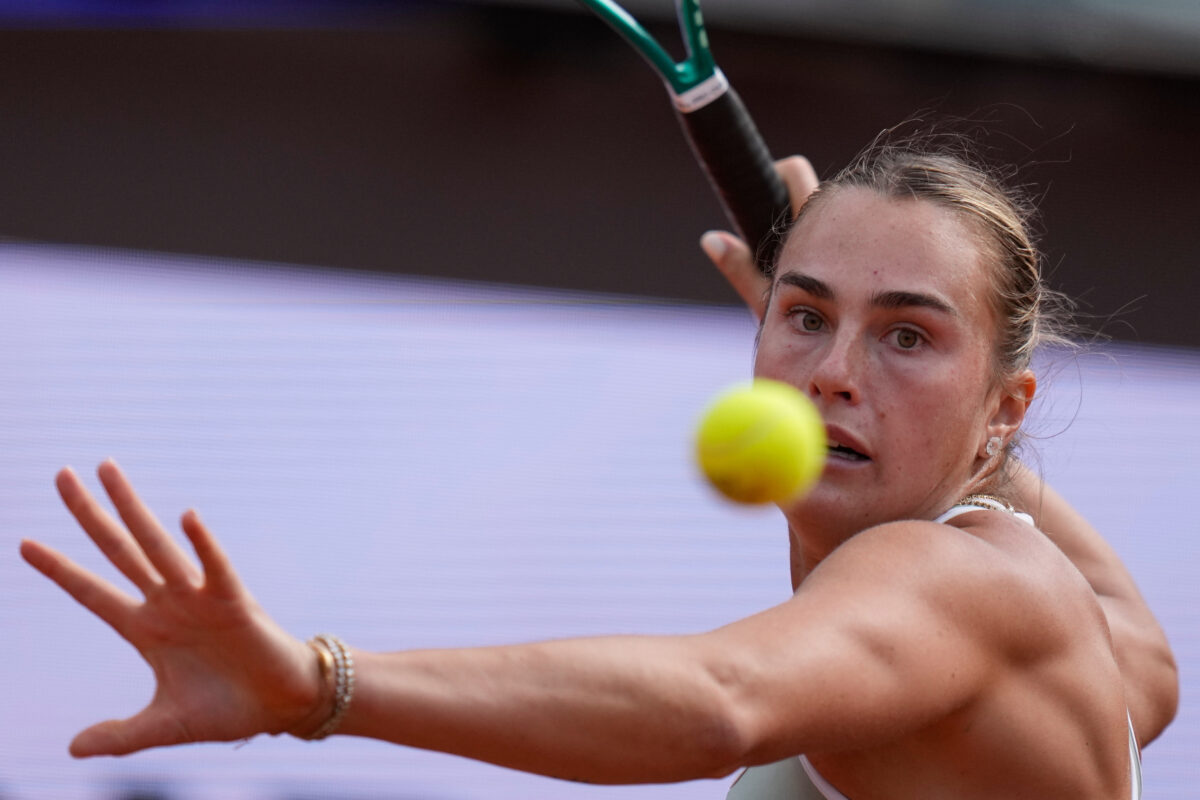 Roland Garros: No. 1 Sabalenka advances to the second round Roland Garros: No. 1 Sabalenka advances to the second round