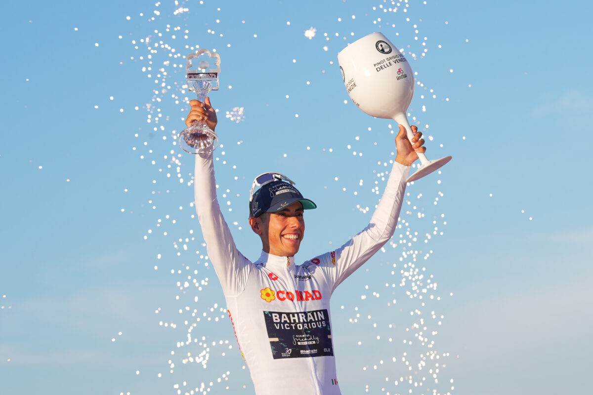 Giro d’Italia: Afonso Eulalio wins the Conad White Jersey Giro d’Italia: Afonso Eulalio wins the Conad White Jersey