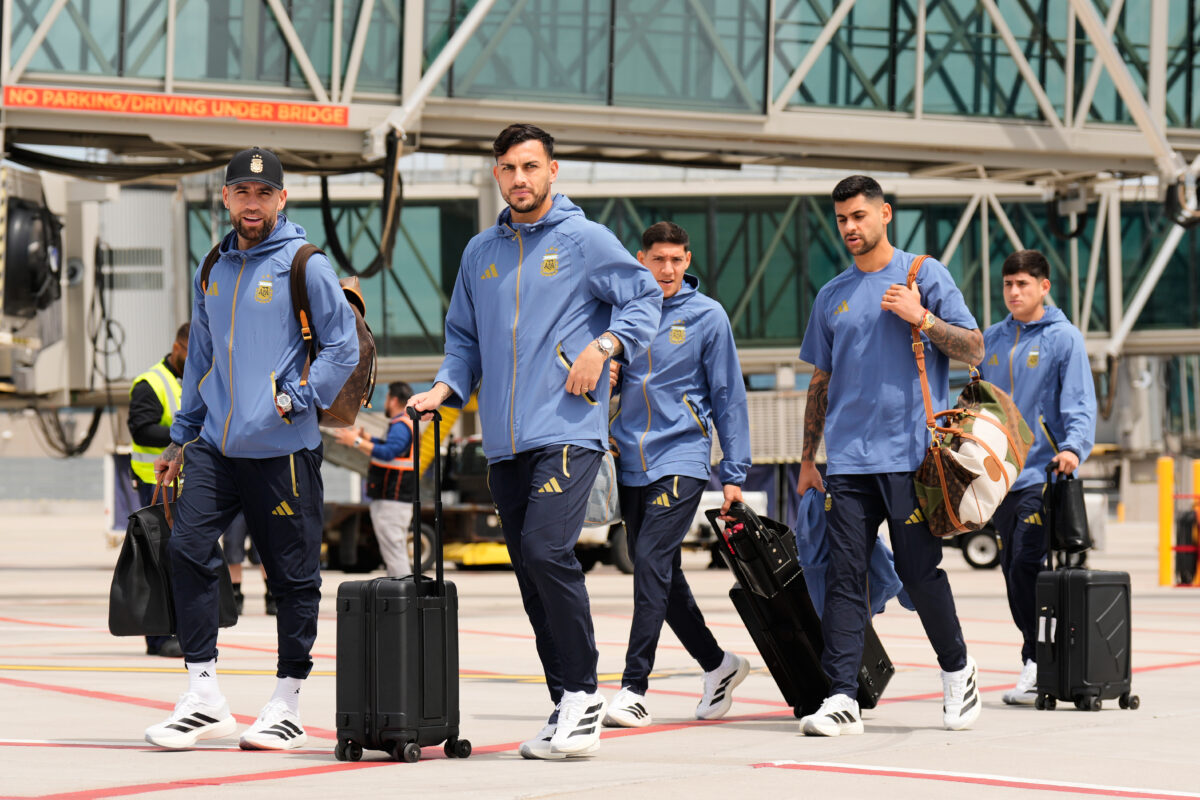 2026 World Cup: Argentina arrive in the US, with number 10 Messi on the tail of the plane