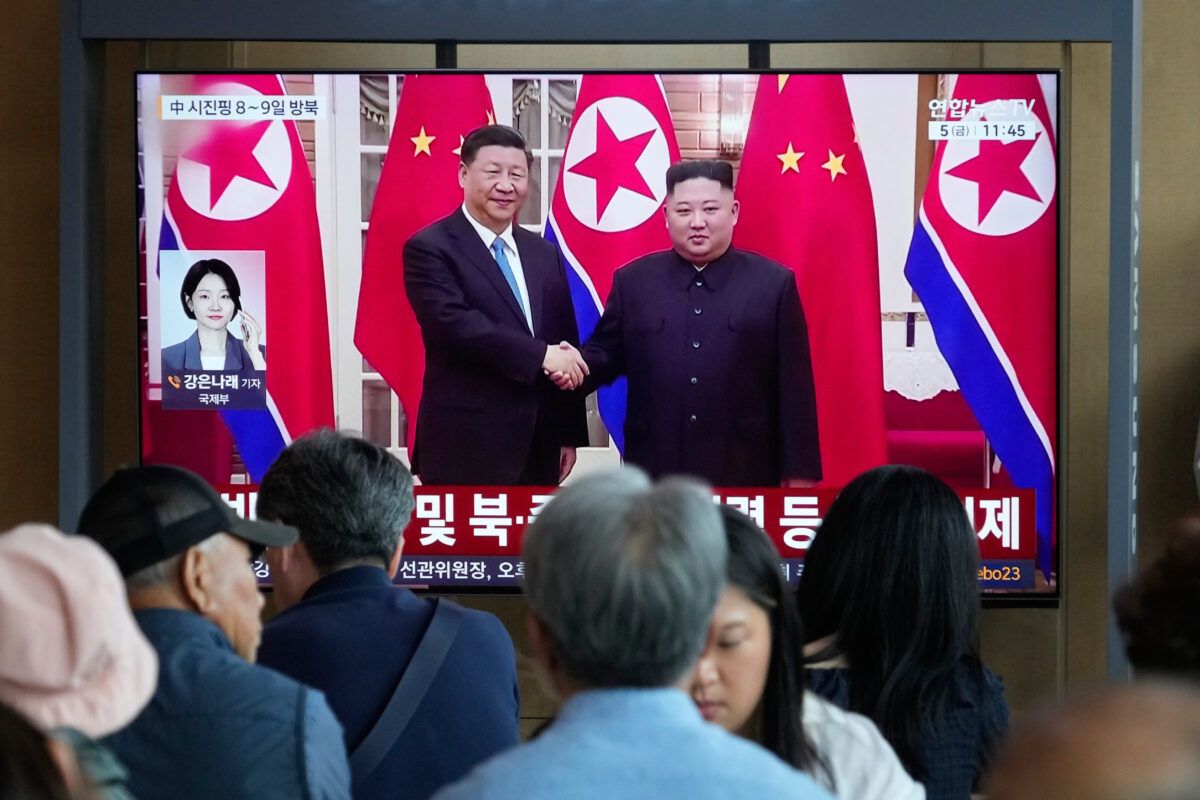 Xi visits North Korea to meet Kim, his first visit since 2019