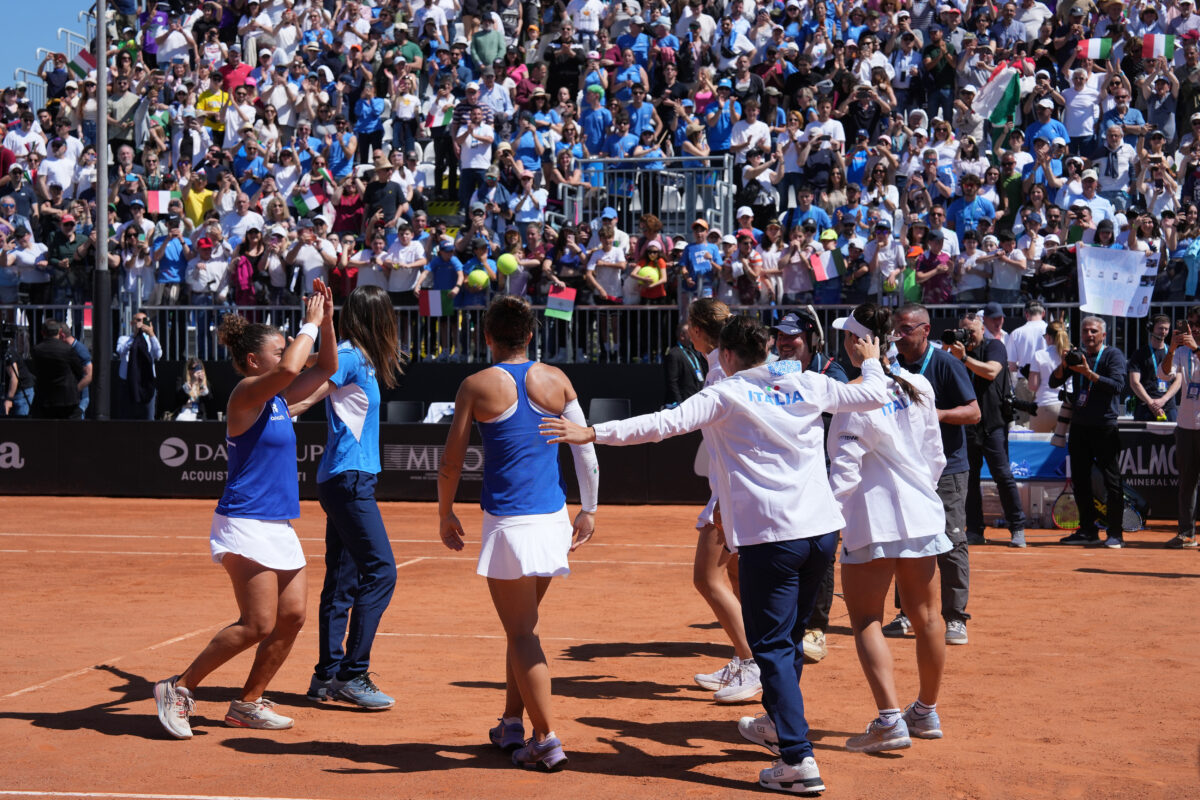 Tennis, BJK Cup Finals: Italy opens against China Tennis, BJK Cup Finals: Italy opens against China