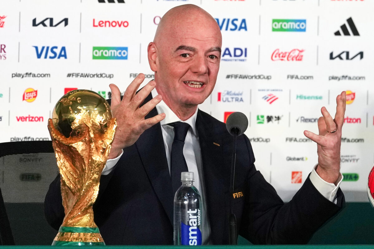 2026 World Cup: Infantino jokes about Italy: ‘With a 64-team tournament, maybe they’ll qualify’ 2026 World Cup: Infantino jokes about Italy: ‘With a 64-team tournament, maybe they’ll qualify’