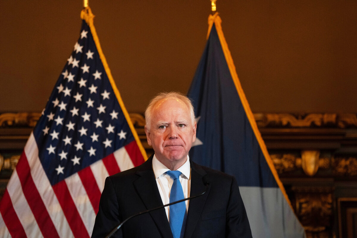 US: Judge dismisses summons against Minnesota Governor Walz
