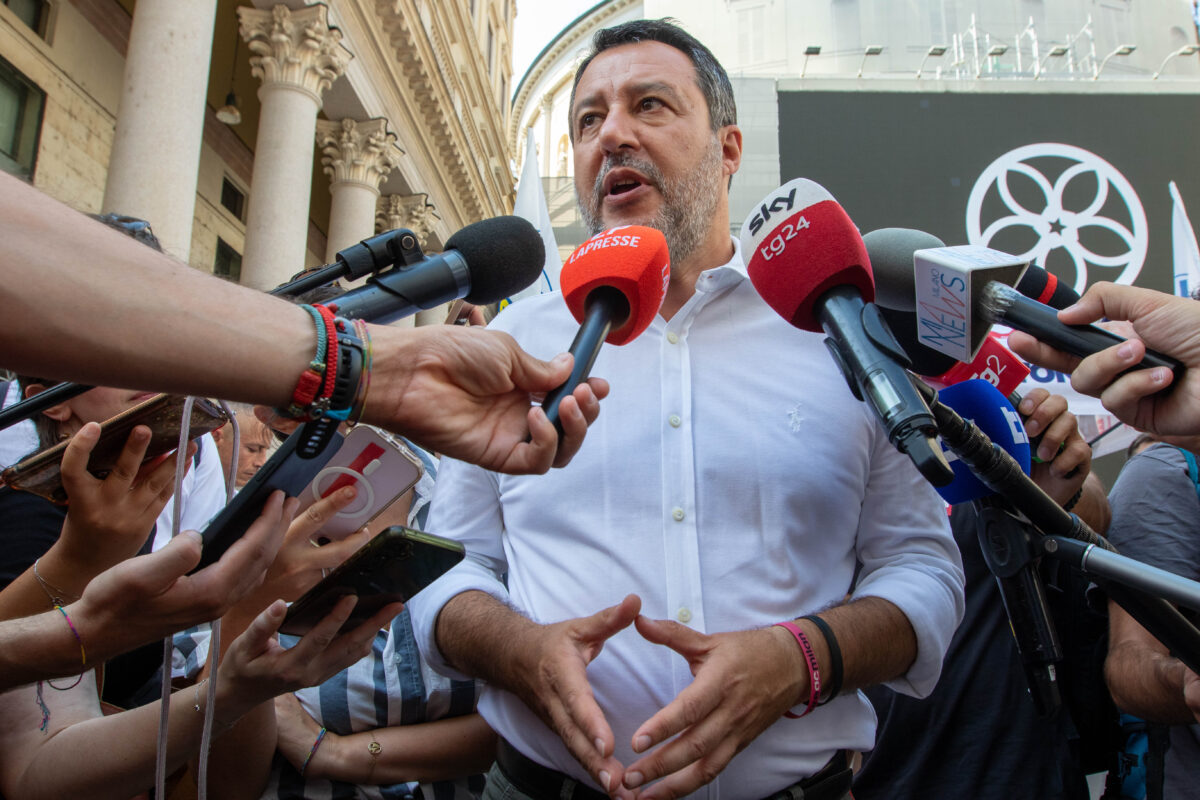 Milan, Salvini: ‘I got the most votes, but I’m counting on becoming a minister’
