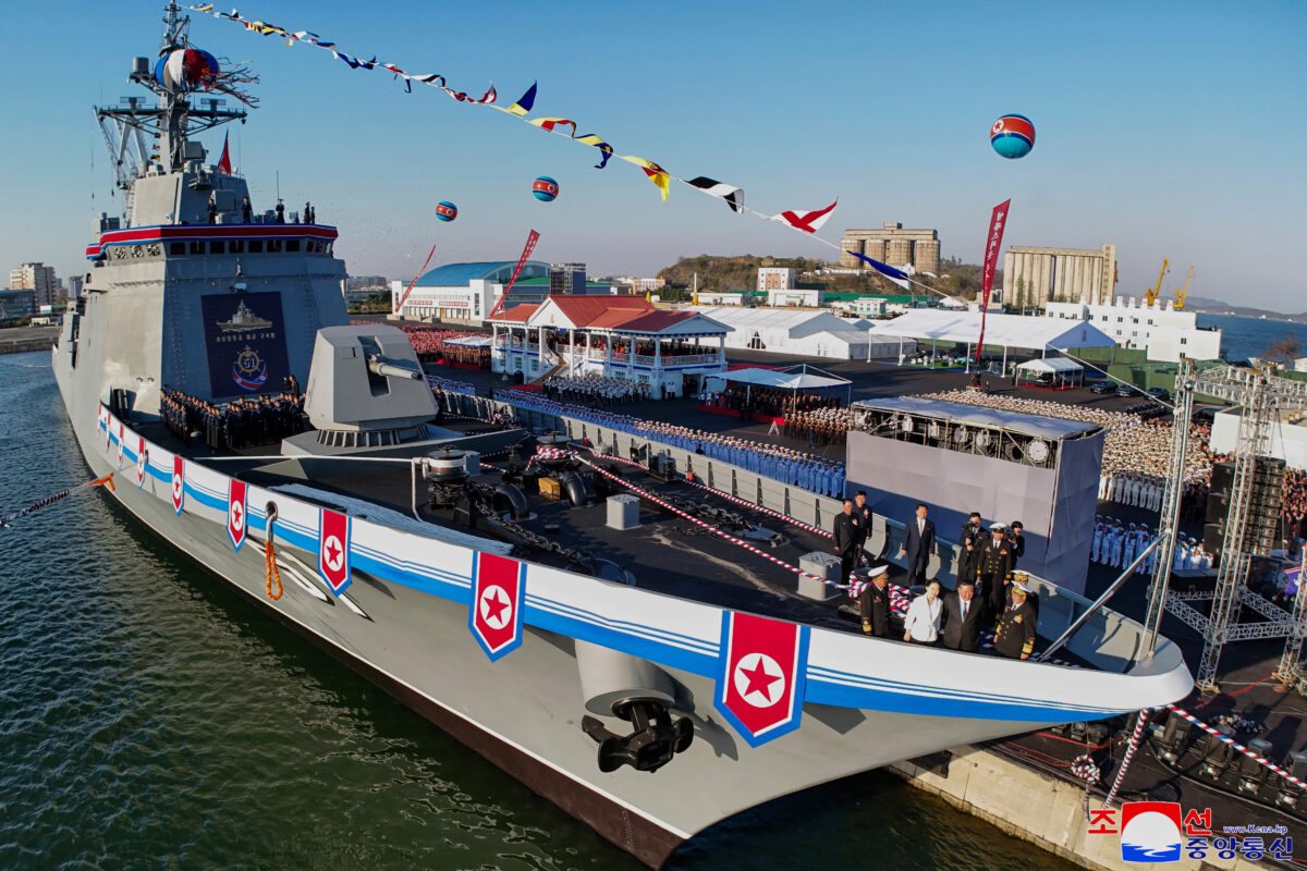 North Korea: Pyongyang commissions a 5,000-tonne destroyer