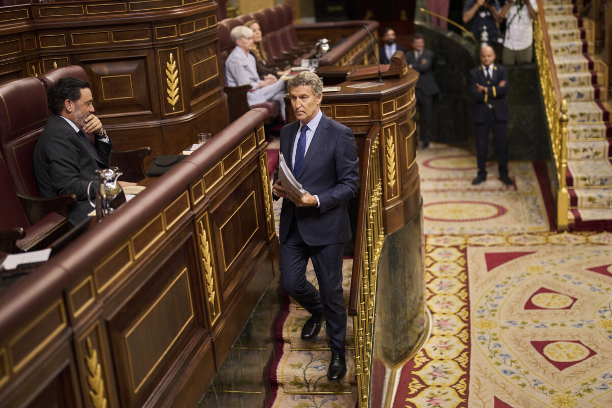 Spain, Feijóo (People’s Party): “We should remove Sánchez’s government with a vote of no confidence”