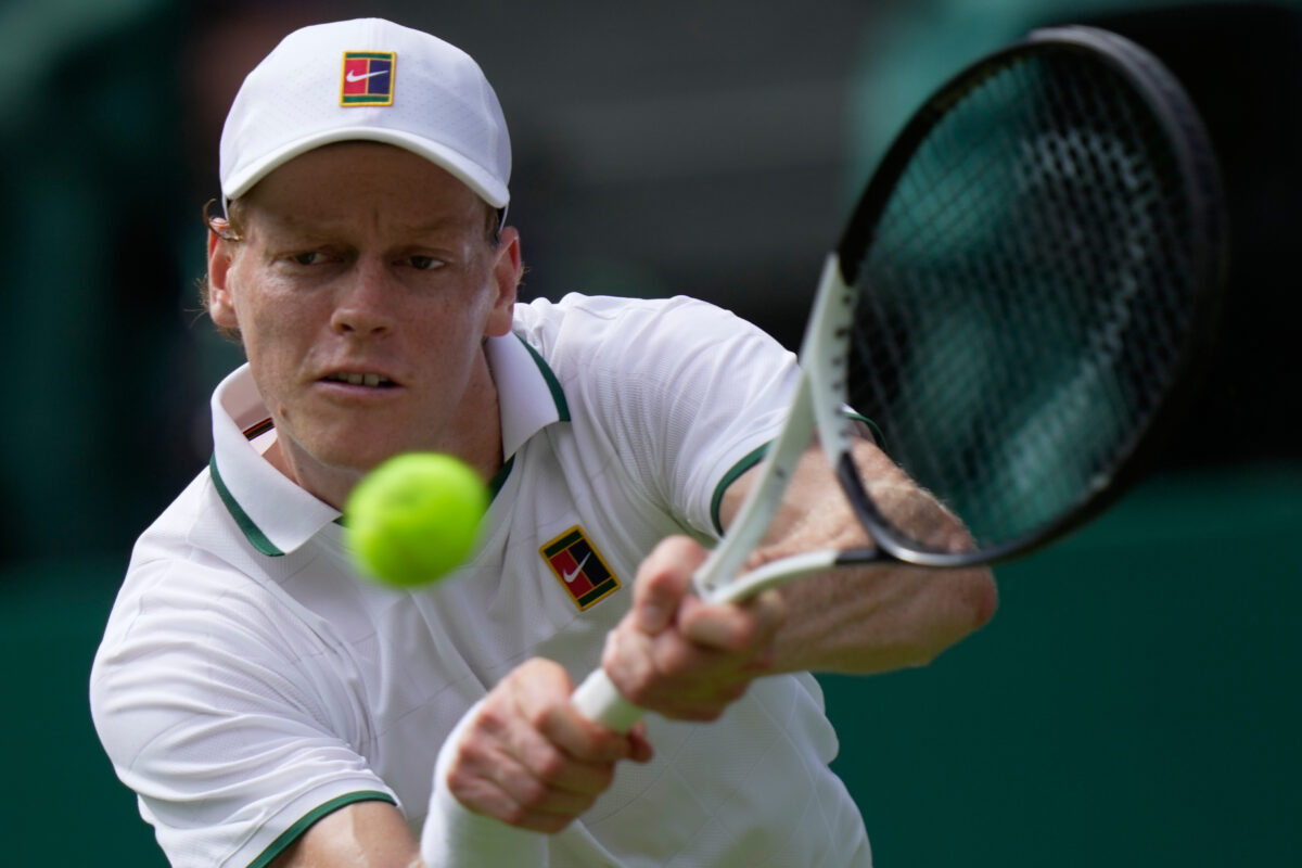 Wimbledon: Sinner through to the third round after beating Borges in three sets Wimbledon: Sinner through to the third round after beating Borges in three sets