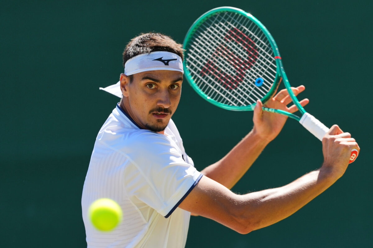 Wimbledon: Sonego out in the third round, beaten by Fritz in four sets