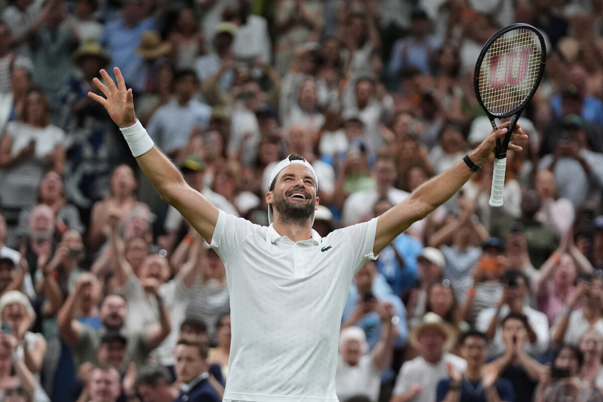 Wimbledon: Berrettini puts up a fight but is knocked out by Dimitrov in five sets