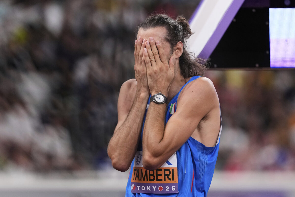 Athletics: Tamberi knocked out of the national championships, fails to clear 2.20