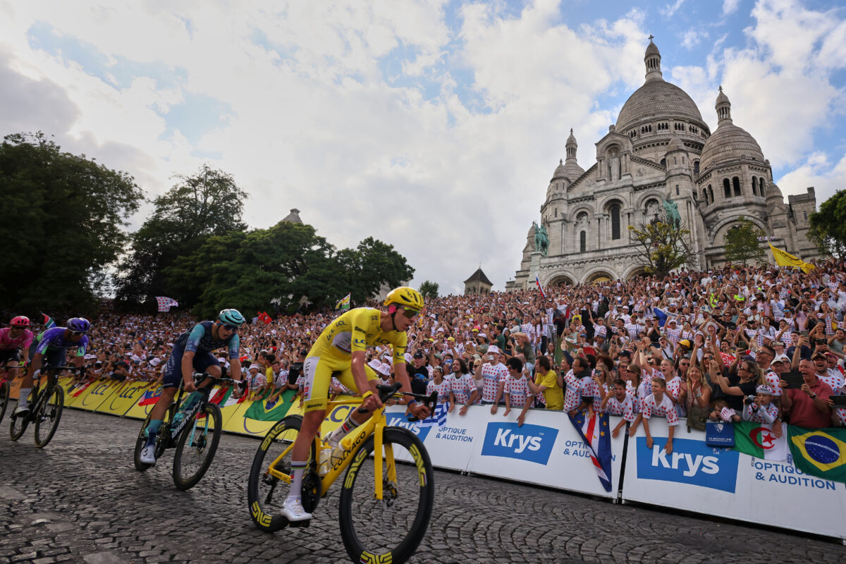 Tour de France: Van der Poel wins stage in Paris, race goes to Pogacar