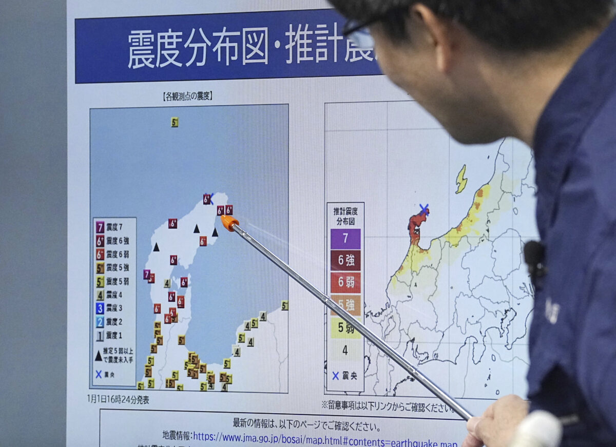 Earthquakes: 7.1-magnitude quake in Japan, tsunami warning