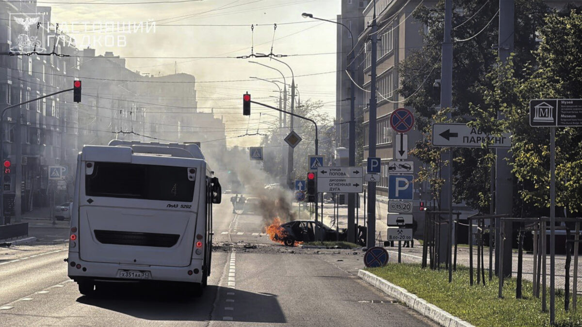 Russia: drone attack on a bus in Shebekino: 19 injured