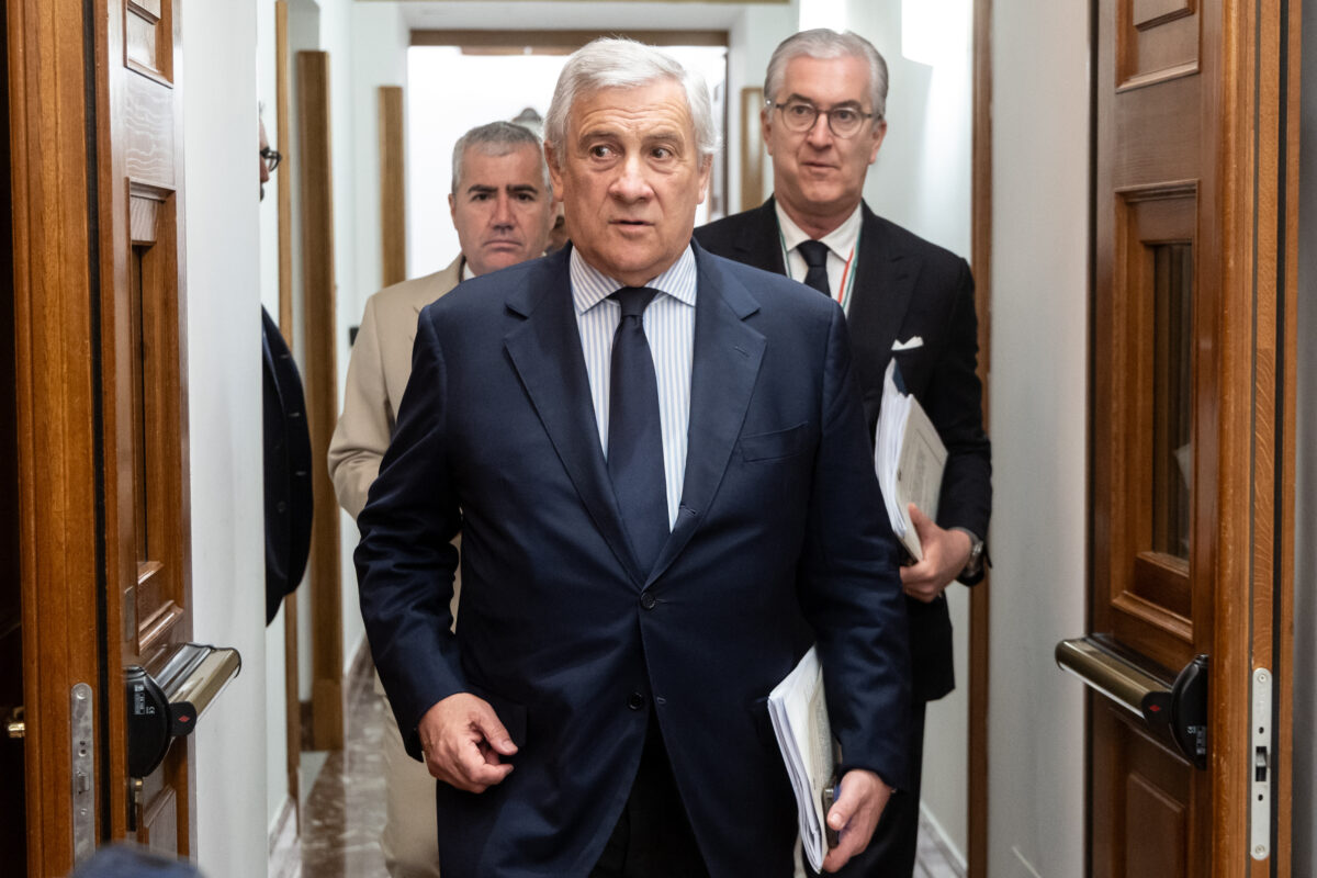 Middle East, Tajani: “We condemn violence by Israeli settlers”